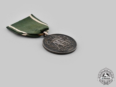 Long Service Decoration, Type I, Silver Medal for 15 Years Obverse