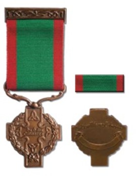 Military Medal for Gallantry with Distinction Obverse and Reverse 