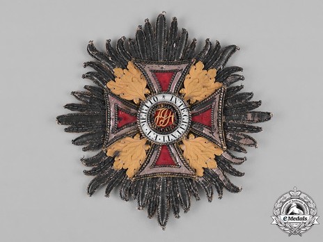 Order of Leopold, Type II, Grand Cross Breast Star (embroidered) Obverse