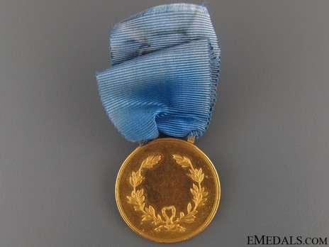 Gold Medal (1887-1943) Reverse
