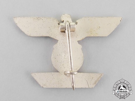 Clasp to the Iron Cross I Class, Type II, by W. Deumer (L/11) Reverse