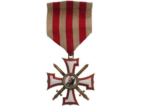 Military Order of the Bear Slayer, III Class (in silver gilt) Obverse