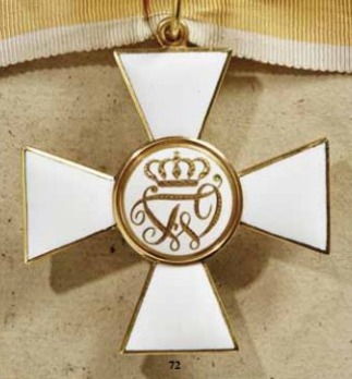 Order of the Red Eagle, Type IV, Civil Division, II Class Cross (with oak leaves) Reverse