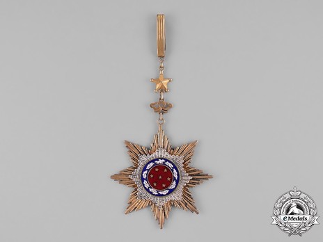 Order of United Glory, III Class Sash Badge Obverse
