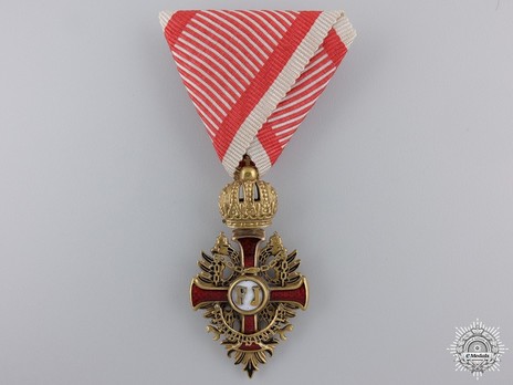 Order of Franz Joseph, Type II, Military Division, Knight