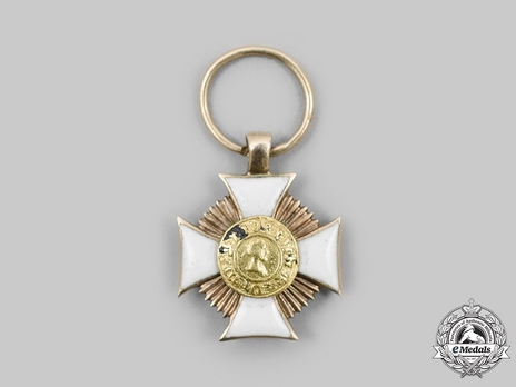 Friedrich Order, Type II, Civil Division, Grand Cross Miniature Obverse