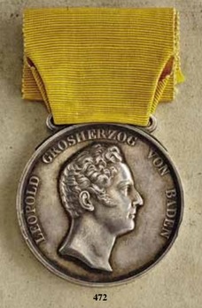 Civil Merit Medal in Silver, Type IV (1831-) Obverse
