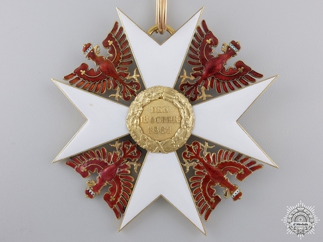 Order of the Red Eagle, Type V, Civil Division, Grand Cross (in gold) Reverse
