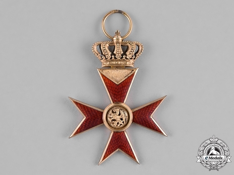 Knight's Cross (with crown, 1904-1918) (Silver gilt) Reverse
