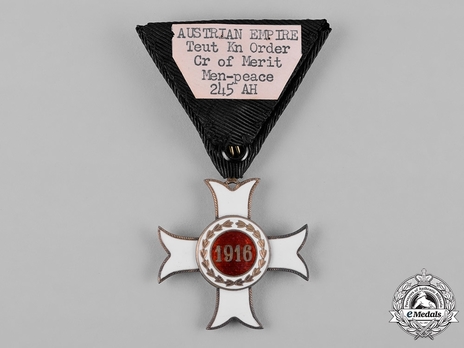 Order of the Knights of Malta, Small I Class Merit Cross Reverse