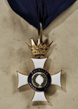 Order of Military Merit, Type III, Commander Cross (1864-1889 version) Obverse