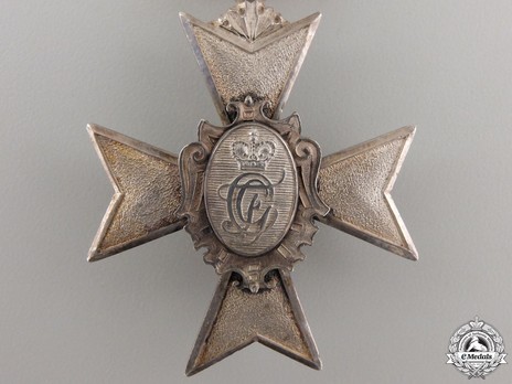 Schwarzburg Duchy Honour Cross, Civil Division, IV Class Honour Cross Reverse