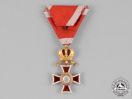 Order of Leopold, Type III, Civil Division, Knights Cross (with War Decoration) Reverse