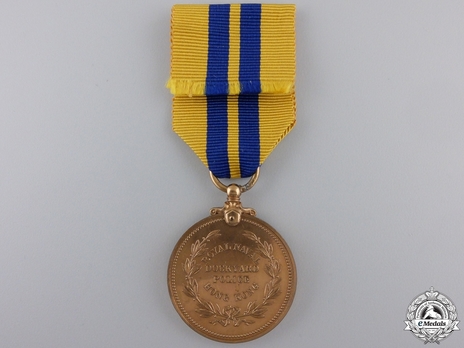 Medal (in gilt, 1954-1973) Reverse