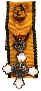 Miniature Gold Knight (Civil Division, 1936-1974) Obverse