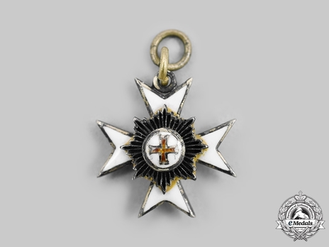 Order of Merit, Civil Division, II Class Cross Miniature Obverse