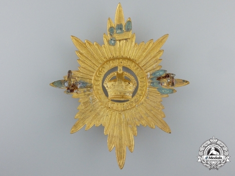 Royal Military College Pith Cap Badge Reverse