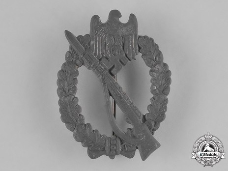 Infantry Assault Badge, by R. Souval (in silver) Obverse