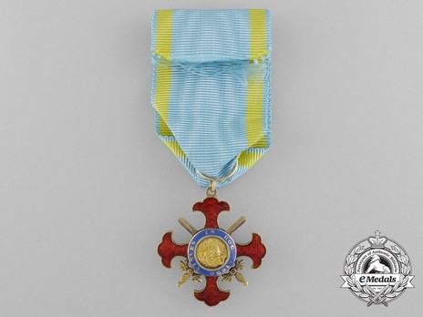 Royal Military Order of St. George of the Reunion, Knight's Cross of Grace Obverse