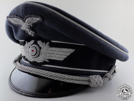 Luftwaffe Officer Ranks Visor Cap Profile