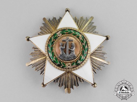 Order of the African Redemption, Grand Commander Breast Star Obverse