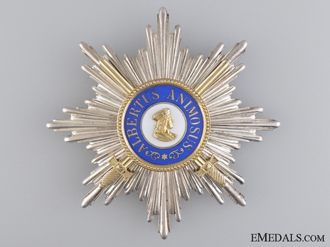 Albert Order, Type II, Military Division, Grand Cross Breast Star (in gold) Obverse