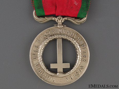 Castelfidardo Medal, for Officers Reverse