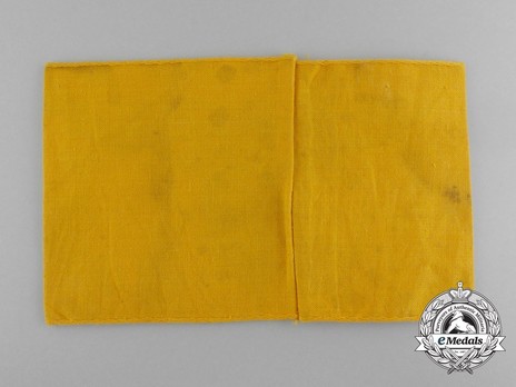 German Army Non-member of the Armed Forces Armband Reverse
