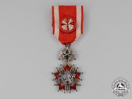 Order of the White Lion, Military Division, IV Officer 