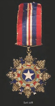 Order of the Brilliant Star, V Class Commander