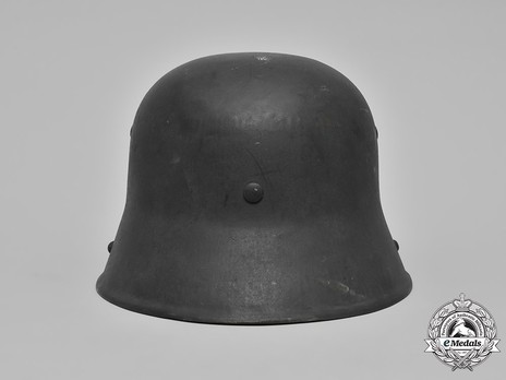 German Army Transitional Steel Helmet M18 (Single Decal version) Back