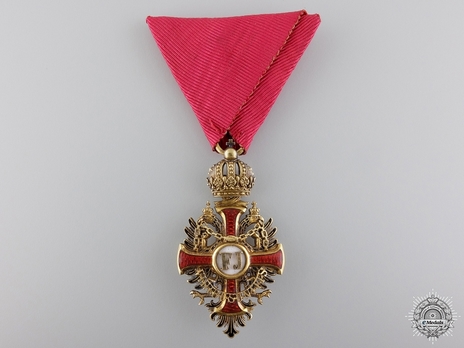 Order of Franz Joseph, Type I, Knight Cross (by Gebruder Resch, c. 1870)