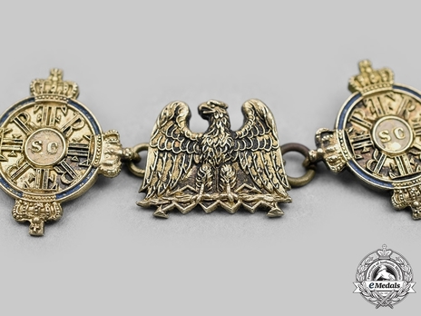 High Order of the Black Eagle, Collar Miniature Obverse