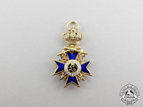 Order of Military Merit, Military Division, Grand Cross Miniature Obverse