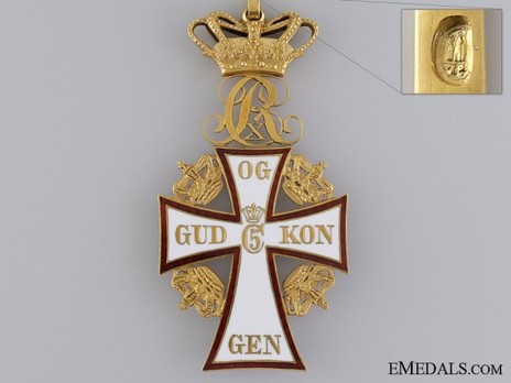 Order of Dannebrog, Grand Cross (Christian X) Obverse
