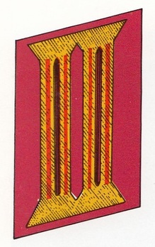 NSDAP Reichsorganisationsleiter Type I Collar Tabs (1st pattern) Obverse