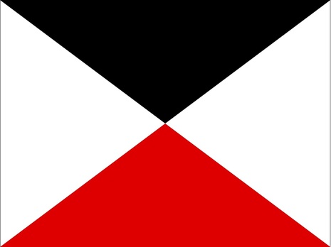 German Army Command Flag for Military Areas and Army Corps Obverse