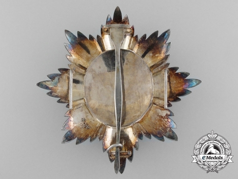 Royal Order of Cambodia, Grand Officer Breast Star Reverse