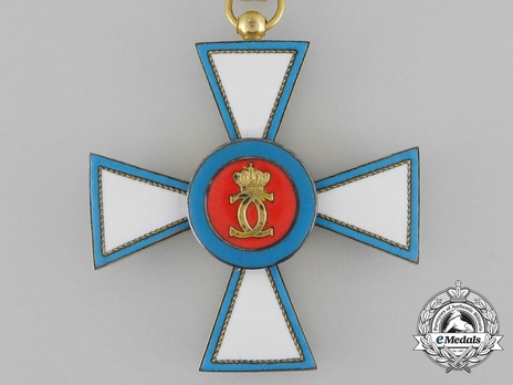 Order of Merit of the Grand Duchy of Luxembourg, Grand Officer (in Silver gilt) Reverse
