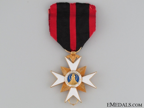 Order of the Golden Militia, Type II, Knight Obverse