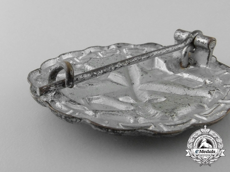 Naval Wound Badge, in Silver (in tombac) Catch