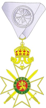 Order for Bravery, I Class (with swords) Obverse