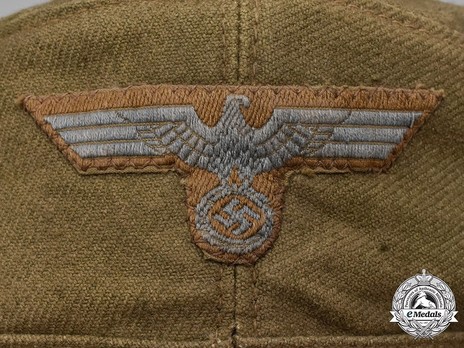 Afrikakorps Heer NCO/EM's Visored Field Cap without Soutache Eagle Detail