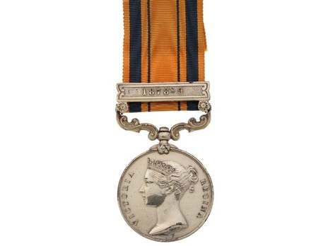 Silver Medal (with "1878-9" clasp) Obverse