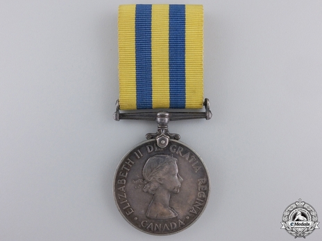 Silver Medal (for Canadian recipients) Obverse