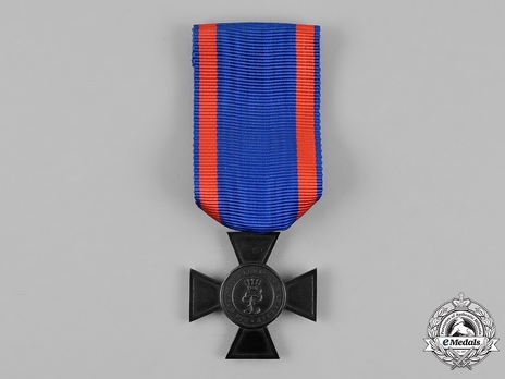 House Order of Duke Peter Friedrich Ludwig, Civil Division, III Class Honour Cross Obverse