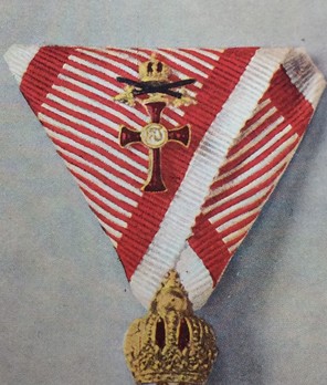 Order of Franz Joseph, Type II, Military Division, Officer (with silver swords)