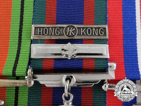 Silver Medal (with "HONG HK KONG" clasp) Obverse Detail