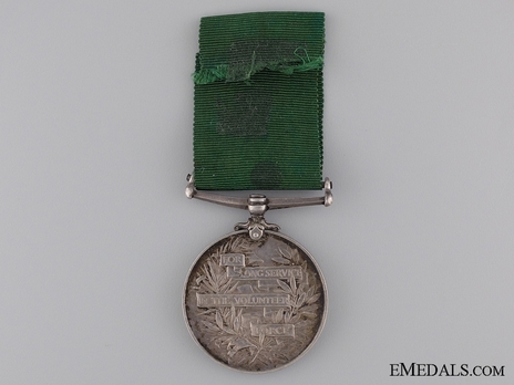 Silver Medal (for colonial recipients, with King Edward VII effigy) Reverse