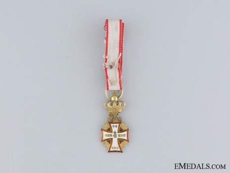 Miniature Knight (Frederik VIII) Obverse 